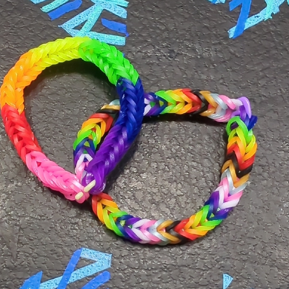 Pride Fishtail Bracelets Set Of 2